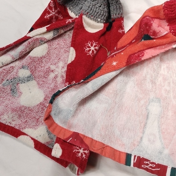 Handmade Christmas towels 4 in total - Picture 7 of 8